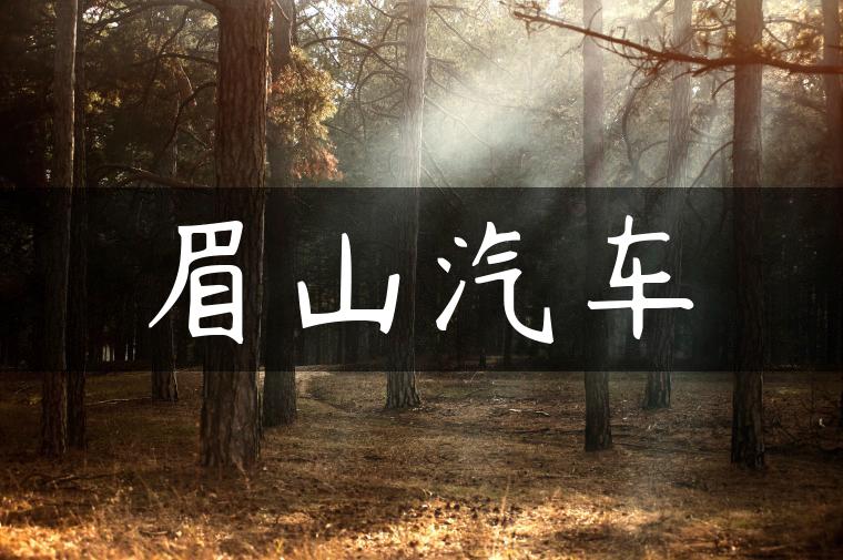 眉山汽车