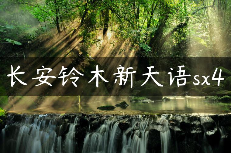 长安铃木新天语sx4