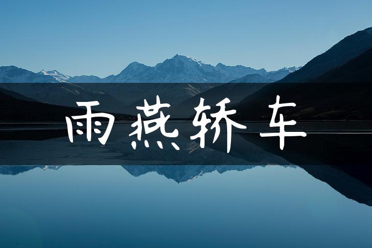 雨燕轿车