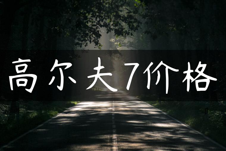 高尔夫7价格