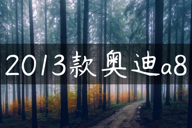 2013款奥迪a8