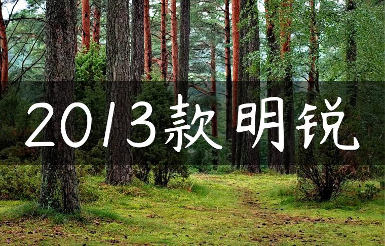 2013款明锐