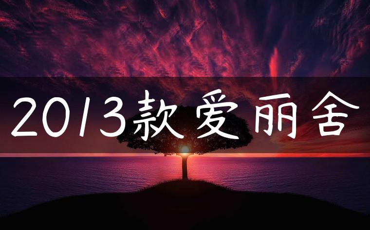 2013款爱丽舍