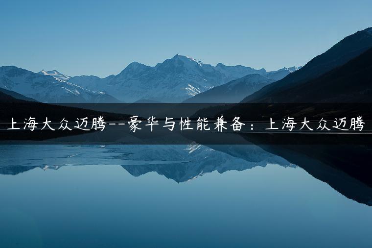 上海大众迈腾–豪华与性能兼备：上海大众迈腾