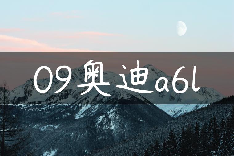 09奥迪a6l