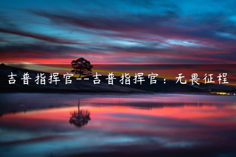 吉普指挥官–吉普指挥官：无畏征程