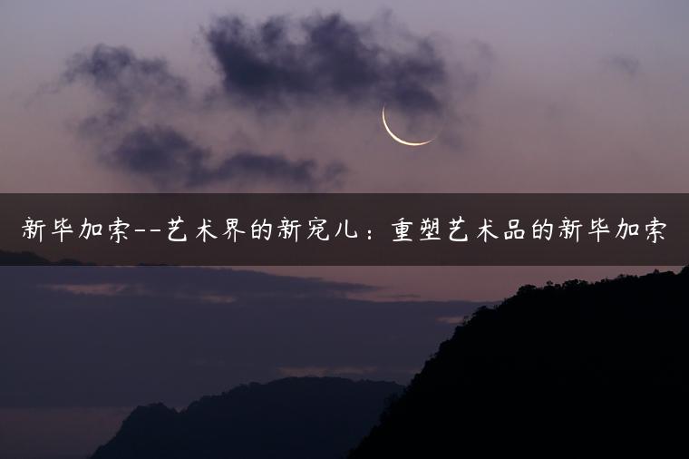 新毕加索–艺术界的新宠儿：重塑艺术品的新毕加索