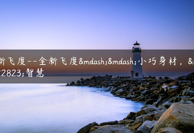 新飞度–全新飞度——小巧身材，大智慧-金牌车友