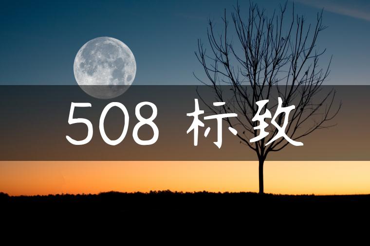 508 标致