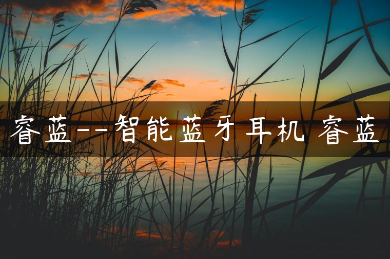 睿蓝–智能蓝牙耳机 睿蓝