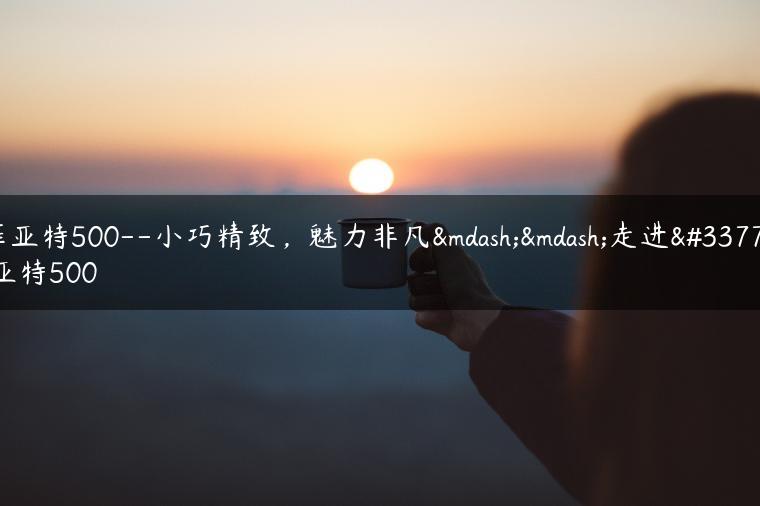 菲亚特500–小巧精致，魅力非凡——走进菲亚特500