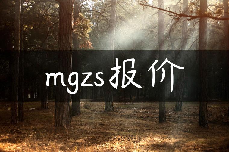 mgzs报价