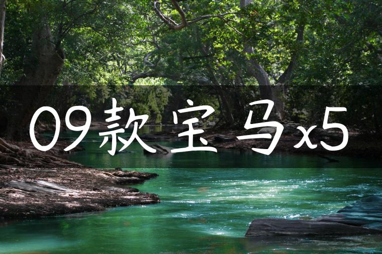 09款宝马x5