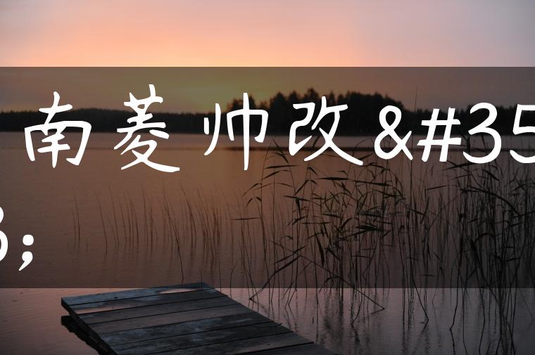 东南菱帅改装