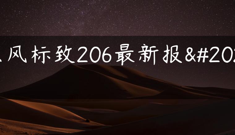 东风标致206最新报价-金牌车友