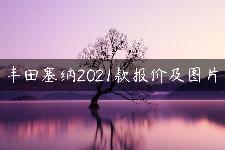 丰田塞纳2021款报价及图片