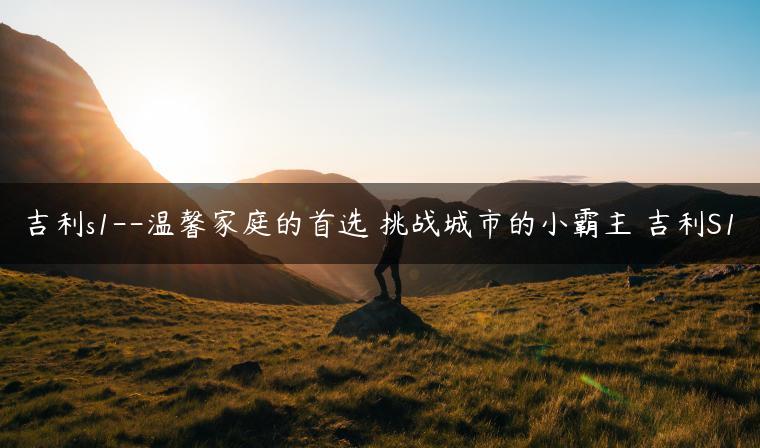 吉利s1–温馨家庭的首选 挑战城市的小霸主 吉利S1
