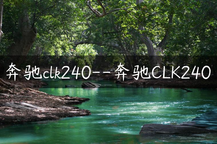 奔驰clk240–奔驰CLK240