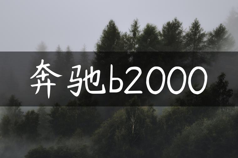 奔驰b2000