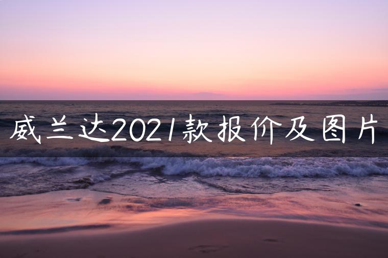 威兰达2021款报价及图片-金牌车友