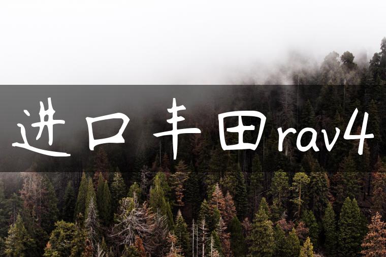 进口丰田rav4