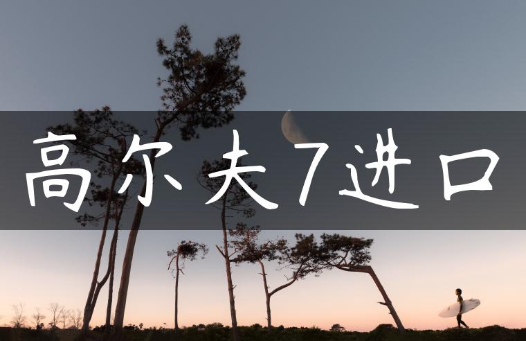 高尔夫7进口