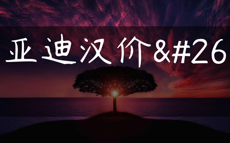 比亚迪汉价格
