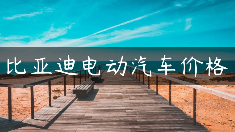 比亚迪电动汽车价格