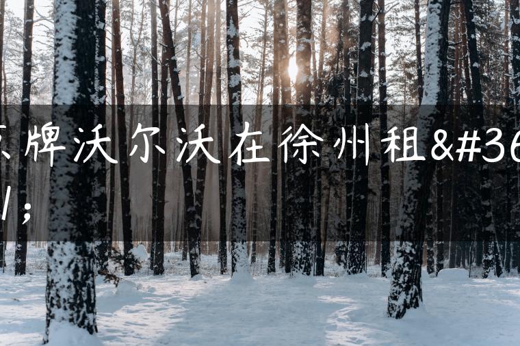 京牌沃尔沃在徐州租赁
