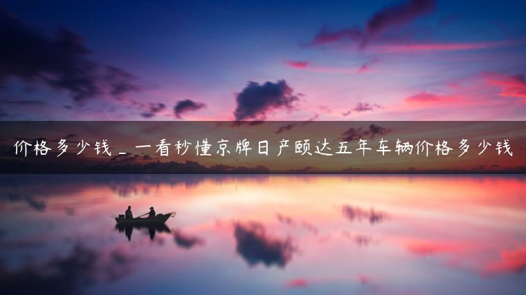 价格多少钱_一看秒懂京牌日产颐达五年车辆价格多少钱