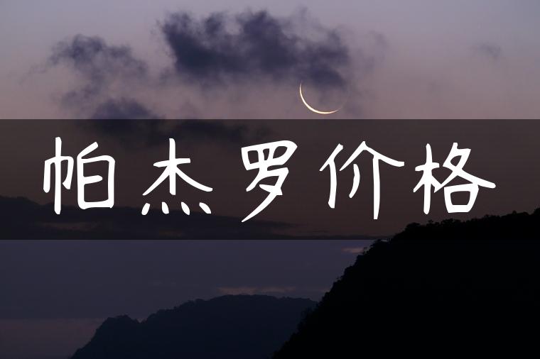 帕杰罗价格