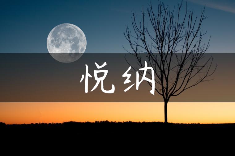 悦纳