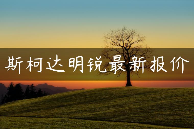 斯柯达明锐最新报价