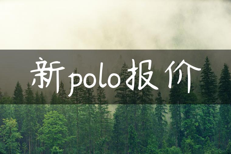 新polo报价