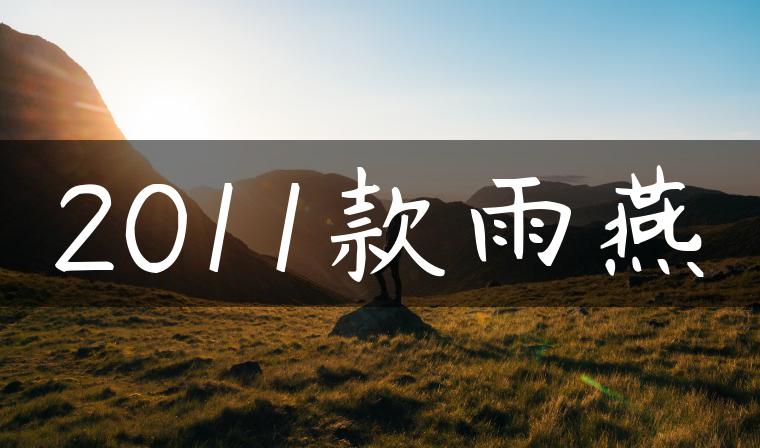 2011款雨燕
