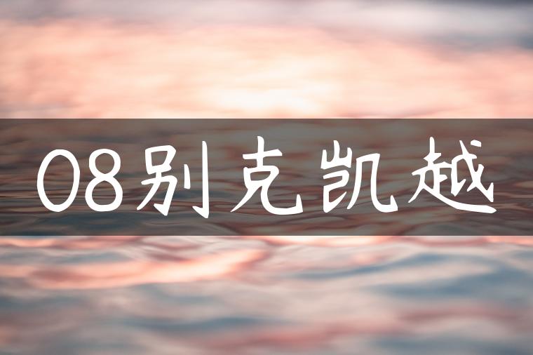 08别克凯越