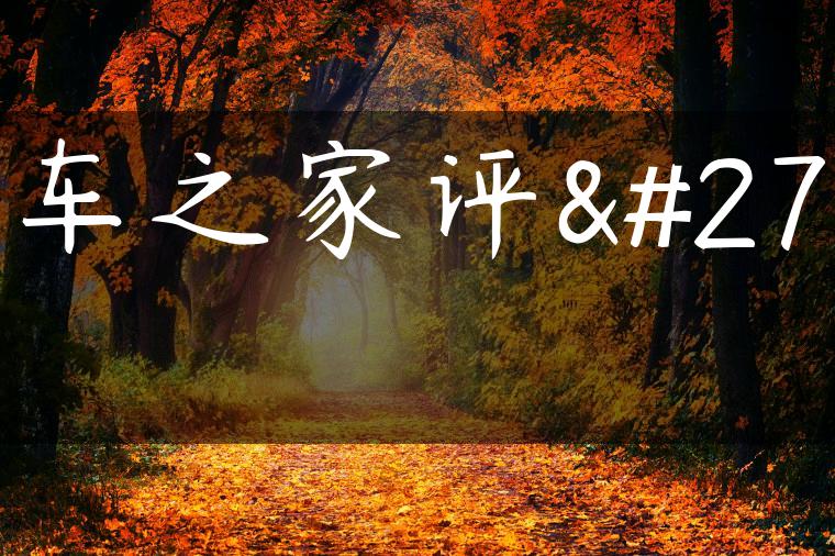 汽车之家评测