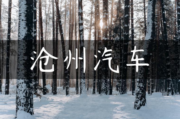 沧州汽车