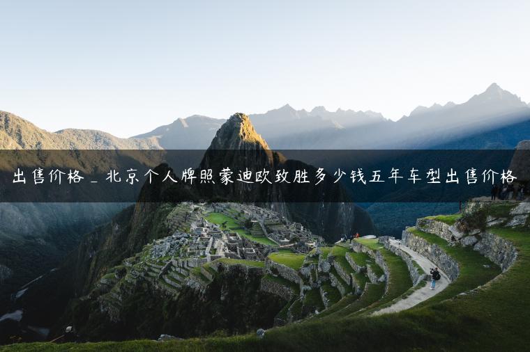 出售价格_北京个人牌照蒙迪欧致胜多少钱五年车型出售价格