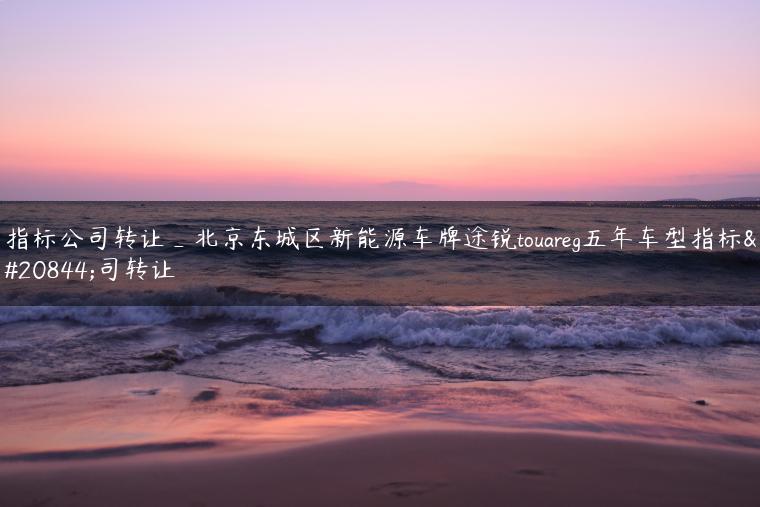 指标公司转让_北京东城区新能源车牌途锐touareg五年车型指标公司转让