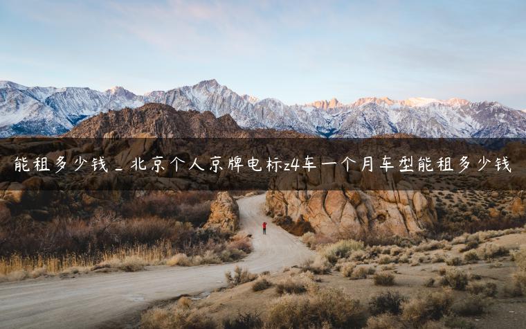 能租多少钱_北京个人京牌电标z4车一个月车型能租多少钱