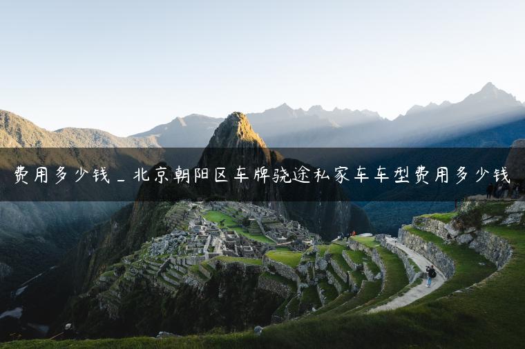 费用多少钱_北京朝阳区车牌骁途私家车车型费用多少钱