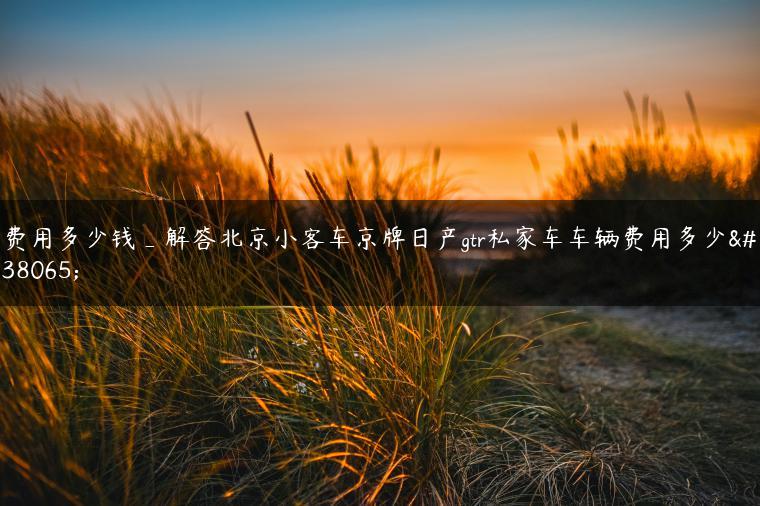 费用多少钱_解答北京小客车京牌日产gtr私家车车辆费用多少钱