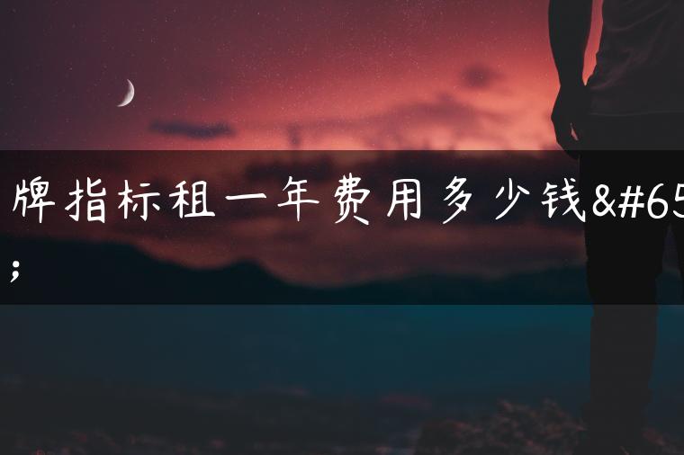 京牌指标租一年费用多少钱？-金牌车友