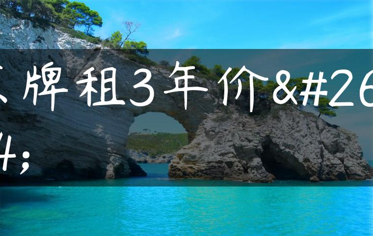 京牌租3年价格