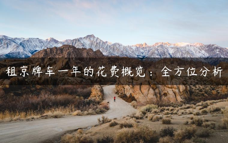 租京牌车一年的花费概览：全方位分析