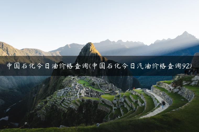 中国石化今日油价格查询(中国石化今日汽油价格查询92)