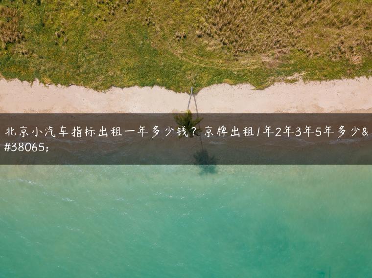 北京小汽车指标出租一年多少钱？京牌出租1年2年3年5年多少钱-金牌车友