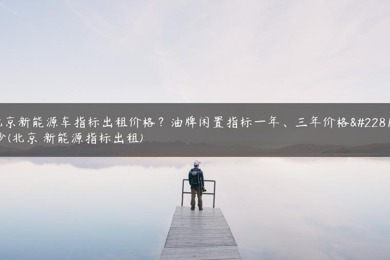 北京新能源车指标出租价格？油牌闲置指标一年、三年价格多少(北京 新能源指标出租)