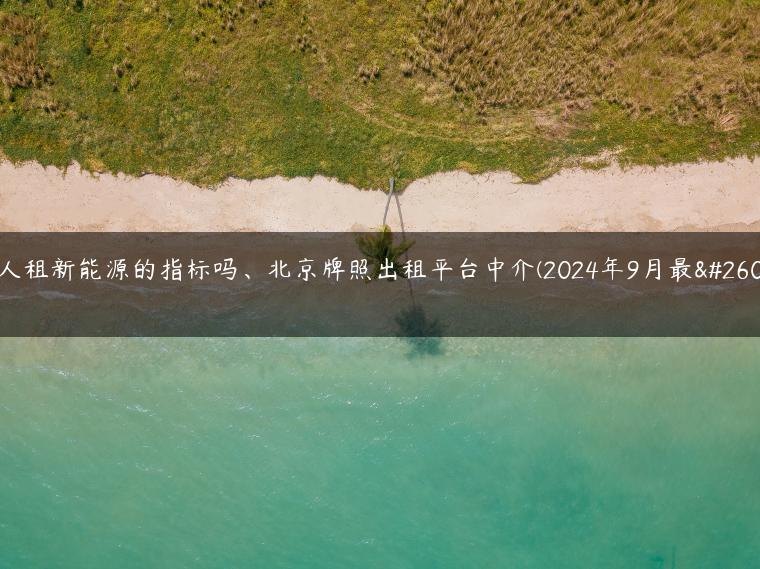 有人租新能源的指标吗、北京牌照出租平台中介(2024年9月最新）